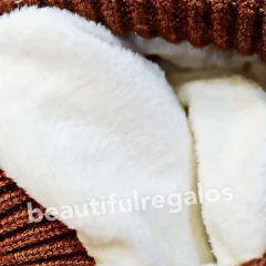 Gorro Pompón De Lana Niños Chicos Interior Polar Invierno - comprar online