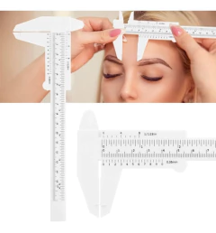 Regla Calibradora Para Microblading Perfilador De Cejas en internet
