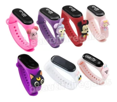Reloj Pulsera Táctil Digital Led Silicona Para Niños Y Niñas - M&Q REGALOS