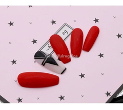 Tips Coffin Ballerina Cristal Natural 100 Unidades Uñas Escu en internet