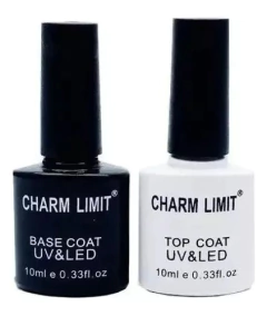 Kit X3 Esmaltes Semipermanentes Top Coat Base Coat Primer - M&Q REGALOS