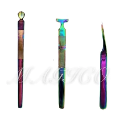 Pinza Repujador Tornasolado Uñas Esculpida Semi Gelificada