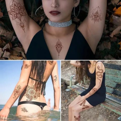 X6 Tatuajes Temporales Tattoos Autoadhesivos Varios Diseños en internet