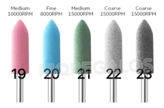 Fresas De Silicona Pulidora Para Manicuria Rusas Pedicuria - M&Q REGALOS