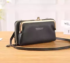 Cartera Billetera Monedero Porta Celular Multiusos Mujer - M&Q REGALOS