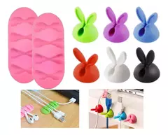Organizadores De Cables X8 Multifuncional Adhesivo Silicona