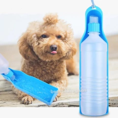 Bebedero Botella 7 Oz De Agua Portátil Para Perros Plegable en internet