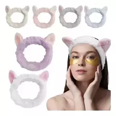 Vincha Moño Maquillaje Limpieza Facial Terciopelo Spa X1 en internet