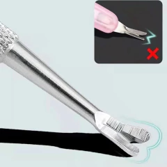 Repujador Retira Esmalte Semipermanente Doble Punta Acero Of en internet