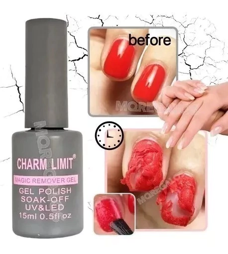 Removedor Mágico En Gel De Esmalte Semipermanente Charmlimit