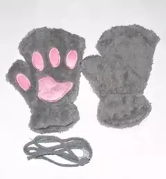 Guantes C/ Huella Garra Perro Gato Para Chicos Manito Oferta - tienda online