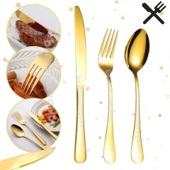 Juego De Cubiertos X1 Cuchillo Cuchara Tenedor Acero Inoxida