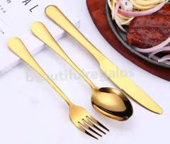 Juego De Cubiertos X1 Cuchillo Cuchara Tenedor Acero Inoxida - comprar online