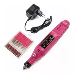 Kit Torno Eléctrico +48 Fresas Repuesto + 3 Limas Manicura en internet
