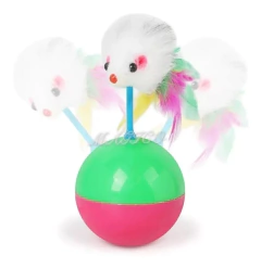 Ratón Tumbler Juguete Interactivo Para Gatos Mascotas - comprar online