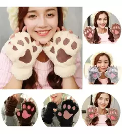 Guantes C/ Huella Garra Perro Gato Para Chicos Manito Oferta en internet