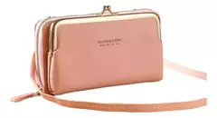 Cartera Billetera Monedero Porta Celular Multiusos Mujer - tienda online