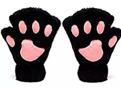 Guantes C/ Huella Garra Perro Gato Para Chicos Manito Oferta - comprar online