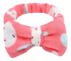 Vincha Moño Maquillaje Limpieza Facial Terciopelo Spa X1 - comprar online