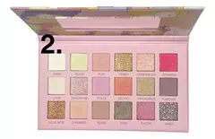 Set Paleta De Maquillaje 18 Colores + 4 Brochas Sombras Ojos en internet