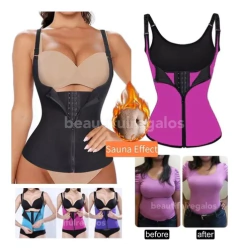 Faja Chaleco Reductor Modelador Neopreno Cintura Reductora en internet