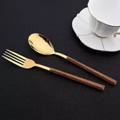 Juego X5 Cuchara Tenedor Cuchillo Palitos Chinos P/ Sushi - comprar online