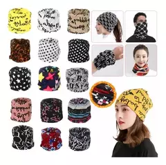 X6 Multi Bandana Cuello Polar Moda Importado Invierno Oferta
