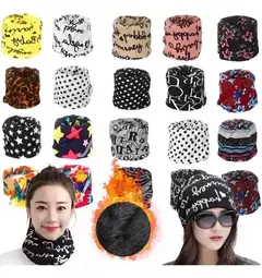 X6 Multi Bandana Cuello Polar Moda Importado Invierno Oferta