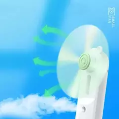 Imagen de Mini Ventilador Con Humificador Portátil Con Mano Hogar Usb