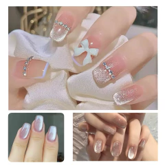 Esmaltes X1 Gel Semipermanente Efecto Reflectivo Uñas Brillo en internet