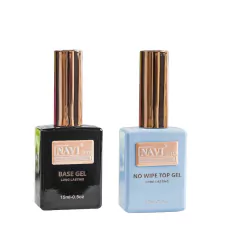 Base Y Top Coat Navi Semipermanente Gel Uv Led Uñas 15ml