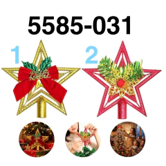 Adorno Punta Navideña Estrella Arbolito Luvina Decoración - comprar online