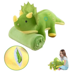 Set 3 En 1 Manta Polar Peluche Almohada Infantil Cobija en internet