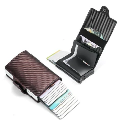 Doble Tarjetero Billetera Organizador Porta Documento Unisex - tienda online