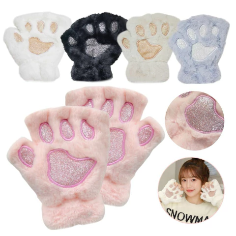 Guantes Huella Glitter Garra Infantil Para Chicos Manito - comprar online