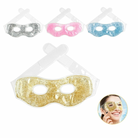 Antifaz X3 Para Ojeras Mascara Gel Frio Calor Con Velcro