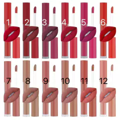Lápiz Labial Liquido Matte De Larga Duración Lip Gloss - comprar online