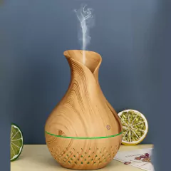 Humidificador Led Difusor Aromatico Tactil Forma De Vasija - M&Q REGALOS