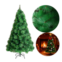 Árbol De Navidad Luvina 210cm Pino Base Metálica Decoración