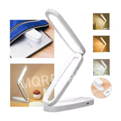 Lámpara Velador Escritorio Led Plegable Recargable Portable