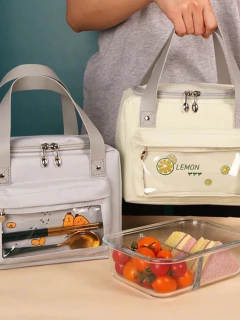 Lunchera Termica Bolso Para Conservar Comida Fria Y Caliente - tienda online