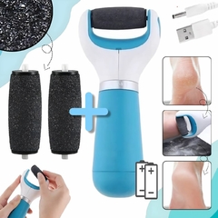 Saca Callos Dureza Eléctrica USB + 2 Repuestos Lima Pedicura