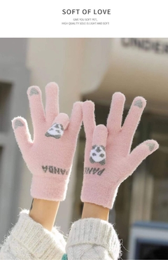 Guante Touchscreen Panda Pantalla Tactil Invierno Frio en internet