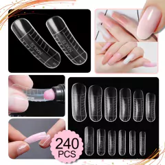 Capsulas Dual System De 240uds Uñas Acrilicas Gelificadas