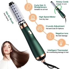 Imagen de Cepillo Secador De Cabello 3 En 1 Alisa Estilos Profesional
