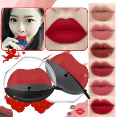 Labial En Forma De Labios Matte Waterproof Mujer Make Up - M&Q REGALOS