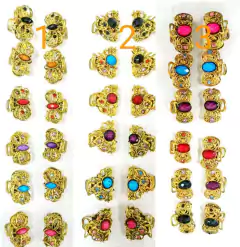 Pack X12 Unidades Broches Hebillas De Pelo Grande Piedras - comprar online