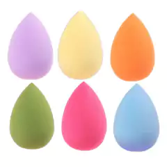 Set X4 Esponjas Blender Para Maquillaje Base Varias Formas - M&Q REGALOS