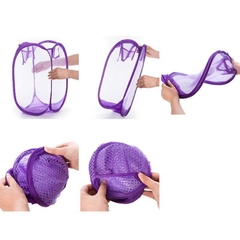 Cesto Magico Canasto Ropa Sucia Juguetes Plegable De Tela - comprar online