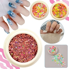 Polvo Brillos Glitter X6 Decoración Uñas Nail Art